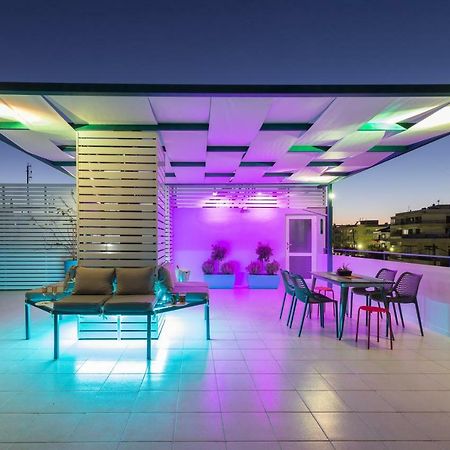Groovy & Cozy Apt With Private Seaview Rooftop Terrace Rhodes City Exteriör bild