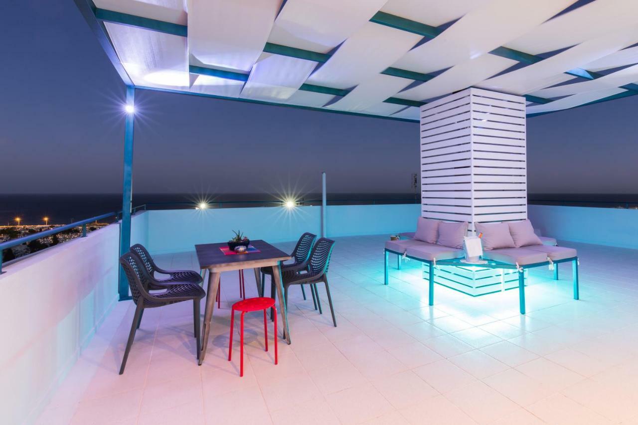Groovy & Cozy Apt With Private Seaview Rooftop Terrace Rhodes City Exteriör bild