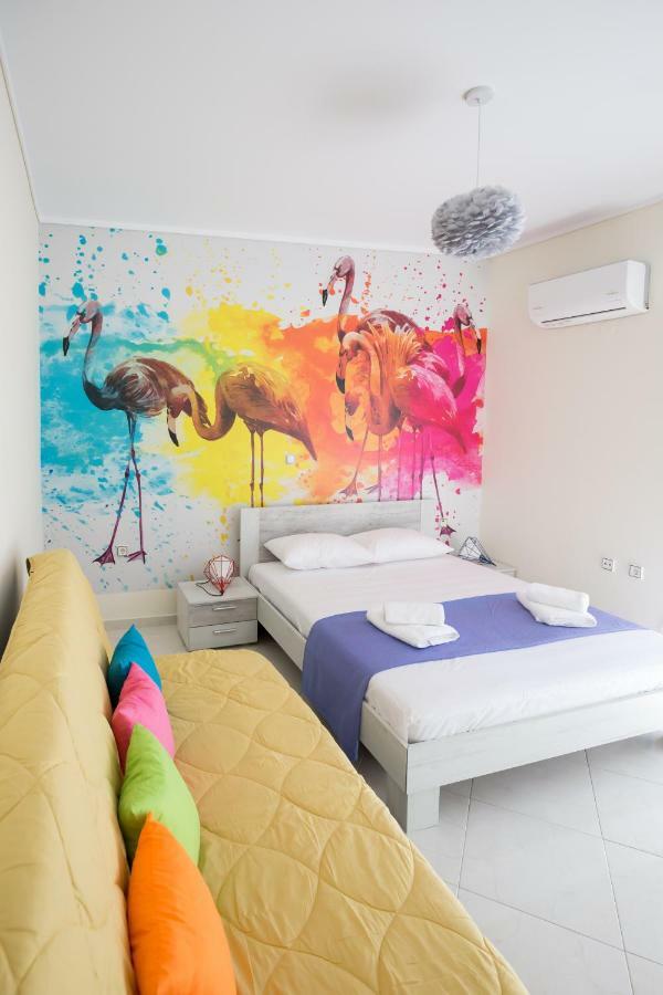 Groovy & Cozy Apt With Private Seaview Rooftop Terrace Rhodes City Exteriör bild